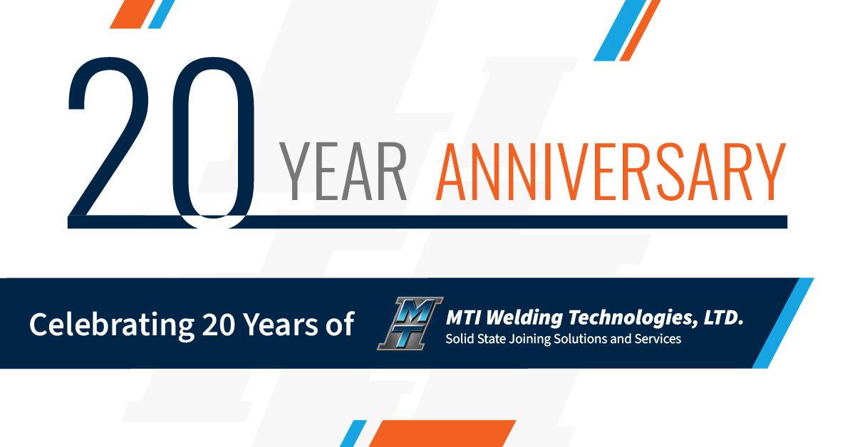 Celebrating 20 Years of MTI Welding Technologies UK: Honoring the Past, Forging the Future